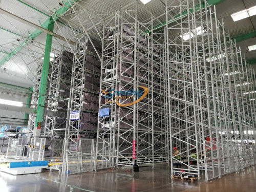 智能仓储系统实拍图